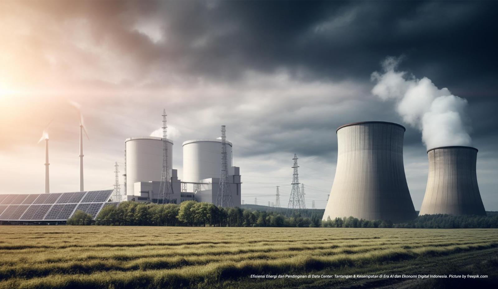 Efisiensi Energi dan Pendinginan di Data Center: Tantangan & Kesempatan di Era AI dan Ekonomi Digital Indonesia