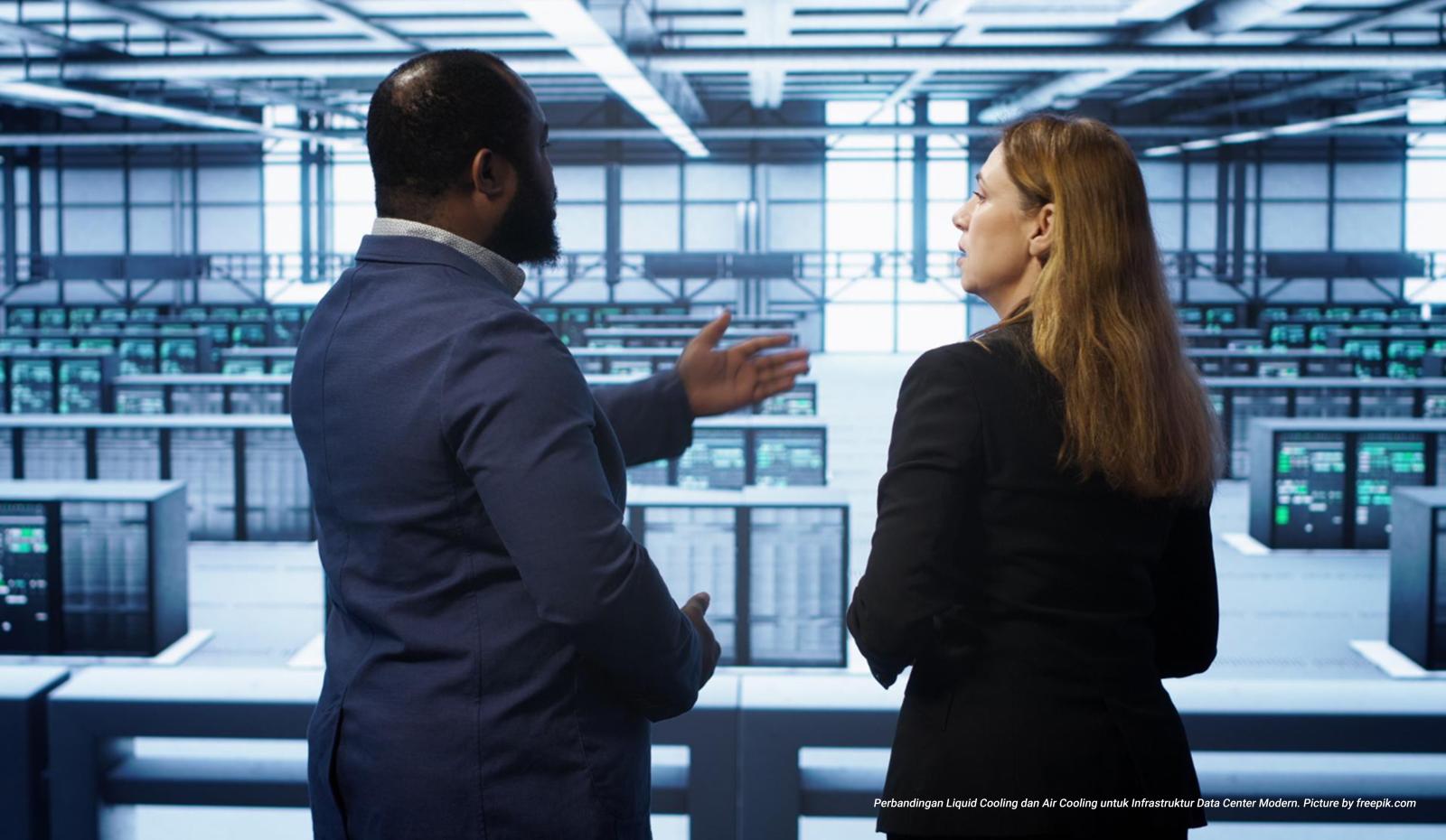 Perbandingan Liquid Cooling dan Air Cooling untuk Infrastruktur Data Center Modern