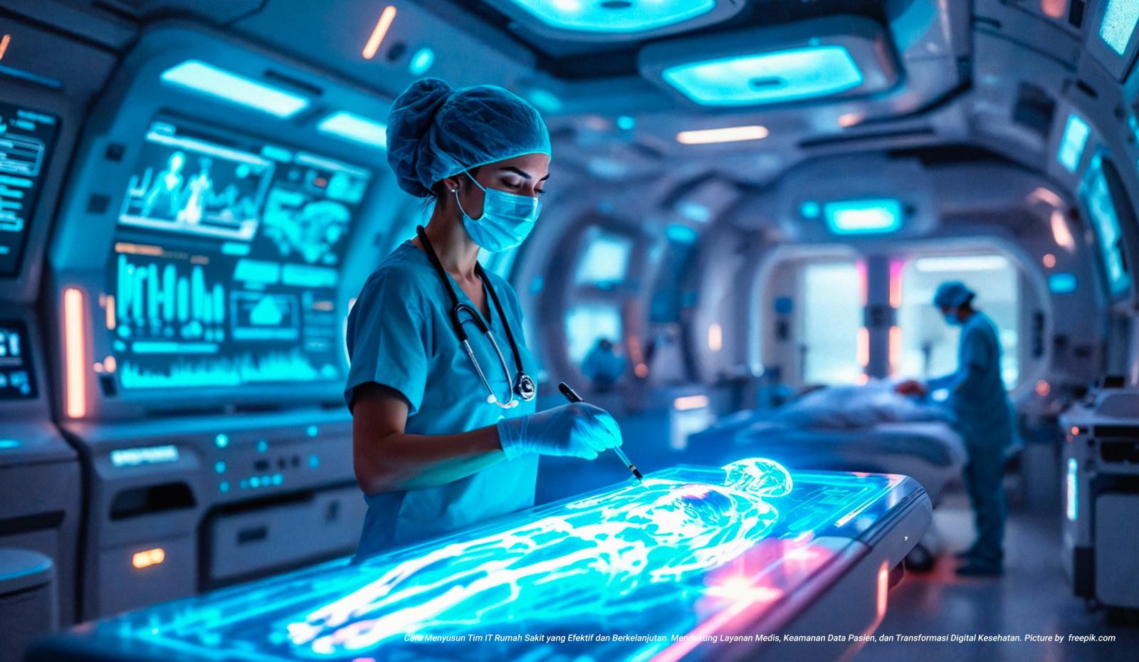 Cara Menyusun Tim IT Rumah Sakit yang Efektif dan Berkelanjutan  Mendukung Layanan Medis, Keamanan Data Pasien, dan Transformasi Digital Kesehatan