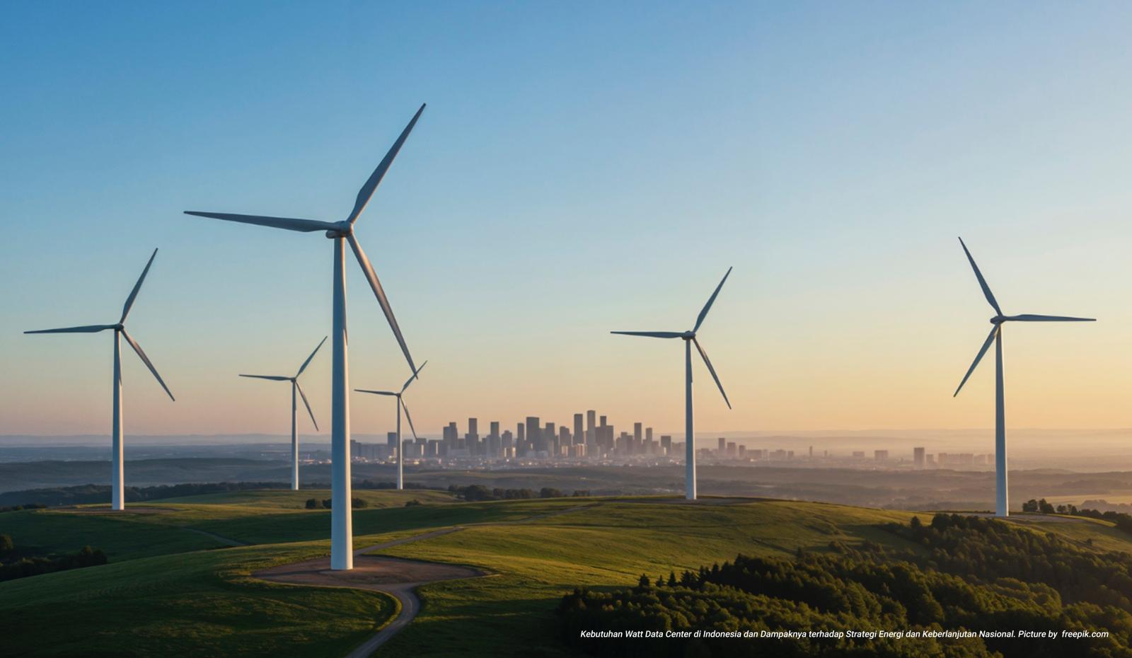 Kebutuhan Watt Data Center di Indonesia dan Dampaknya terhadap Strategi Energi dan Keberlanjutan Nasional