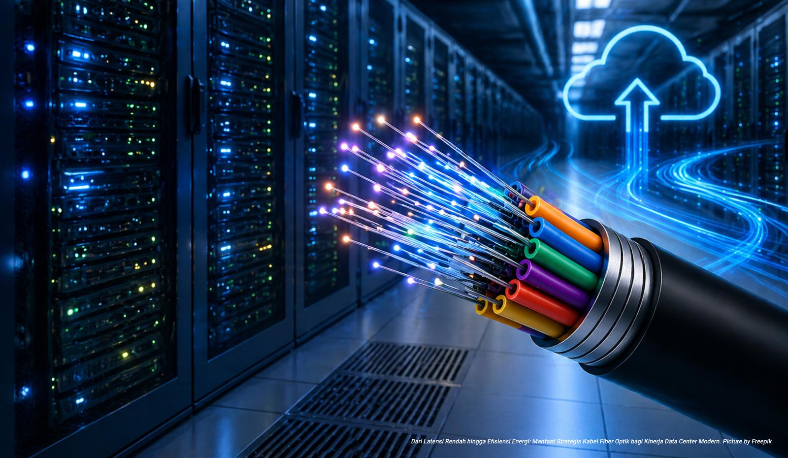 Dari Latensi Rendah hingga Efisiensi Energi: Manfaat Strategis Kabel Fiber Optik bagi Kinerja Data Center Modern