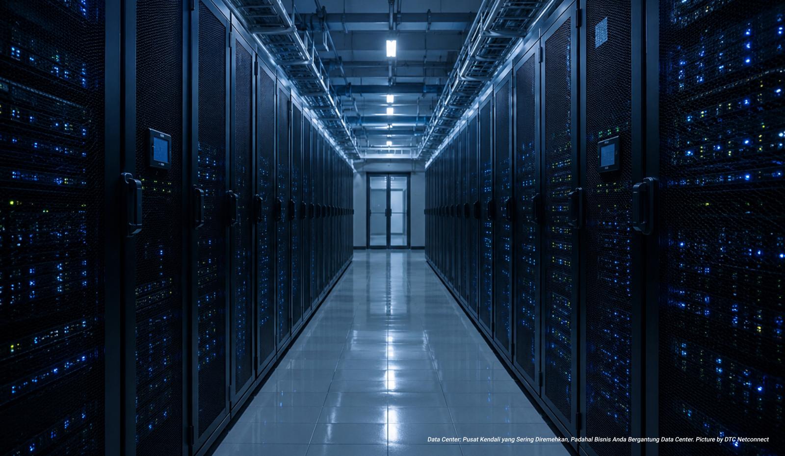 Data Center: Pusat Kendali yang Sering Diremehkan, Padahal Bisnis Anda Bergantung Data Center