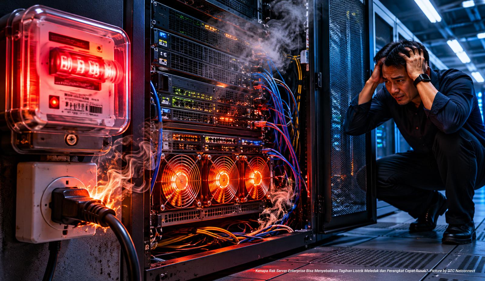 Kenapa Rak Server Enterprise Bisa Menyebabkan Tagihan Listrik Meledak dan Perangkat Cepat Rusak?