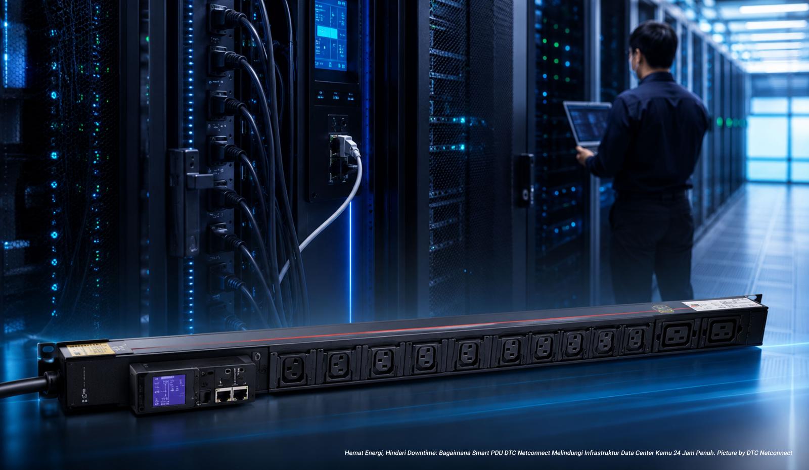 Hemat Energi, Hindari Downtime: Bagaimana Smart PDU DTC Netconnect Melindungi Infrastruktur Data Center Kamu 24 Jam Penuh