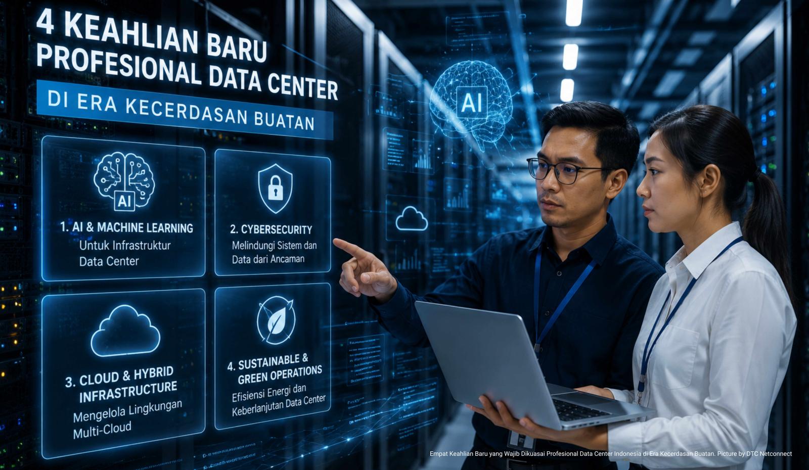 Empat Keahlian Baru yang Wajib Dikuasai Profesional Data Center Indonesia di Era Kecerdasan Buatan
