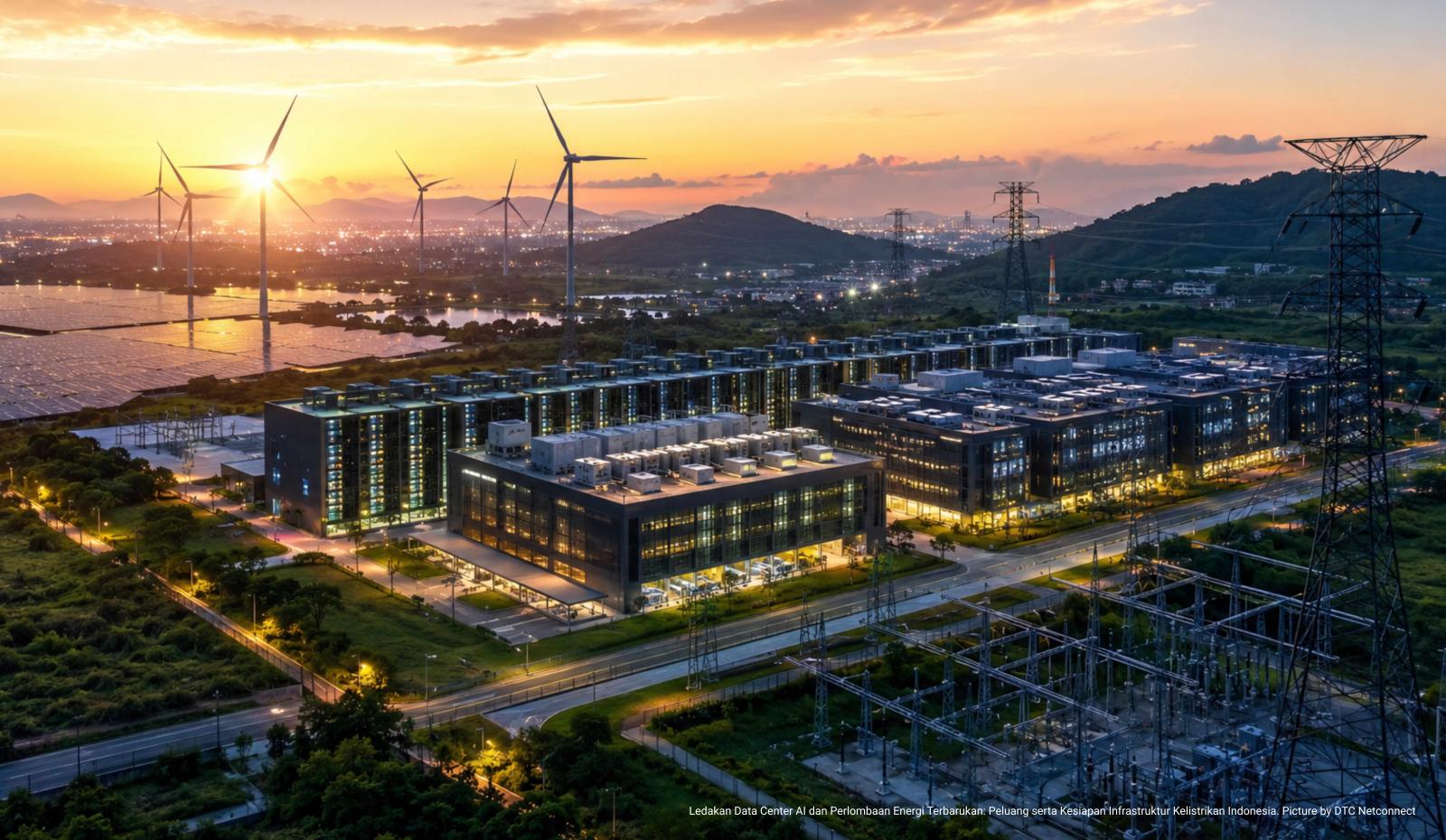 Ledakan Data Center AI dan Perlombaan Energi Terbarukan: Peluang serta Kesiapan Infrastruktur Kelistrikan Indonesia