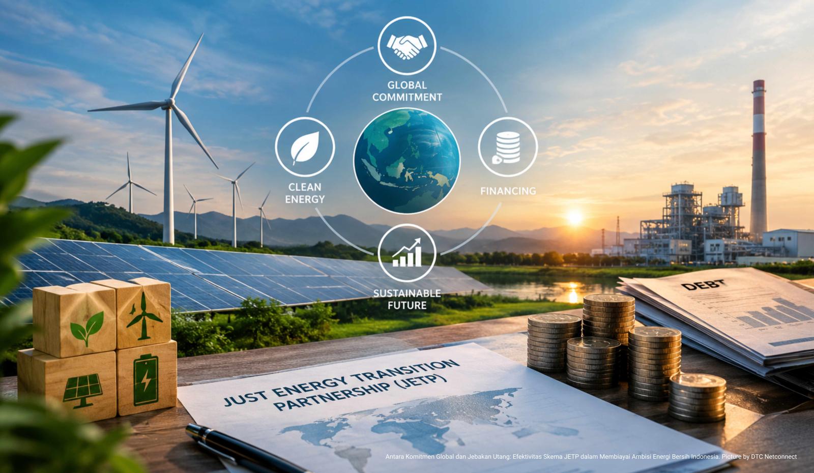 Antara Komitmen Global dan Jebakan Utang: Efektivitas Skema JETP dalam Membiayai Ambisi Energi Bersih Indonesia