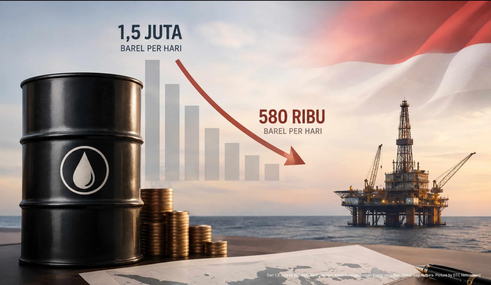 Dari 1,5 Juta ke 580 Ribu Barel per Hari: Kisah Ketergantungan Energi yang Kian Mahal bagi Negara
