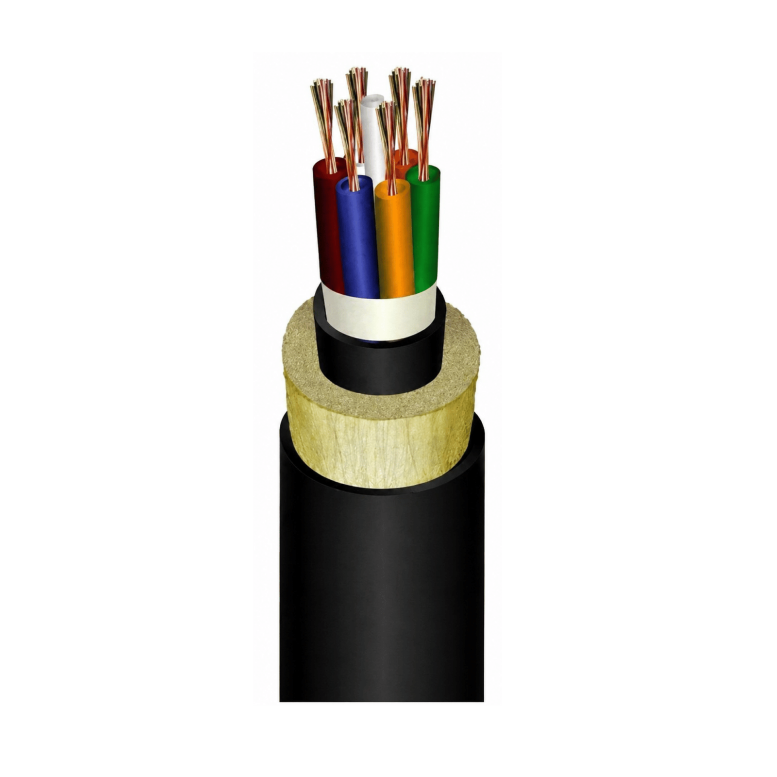 DTC Cable Fiber Optic  All Dielectric Self-Supporting G.652.D (ADSS)