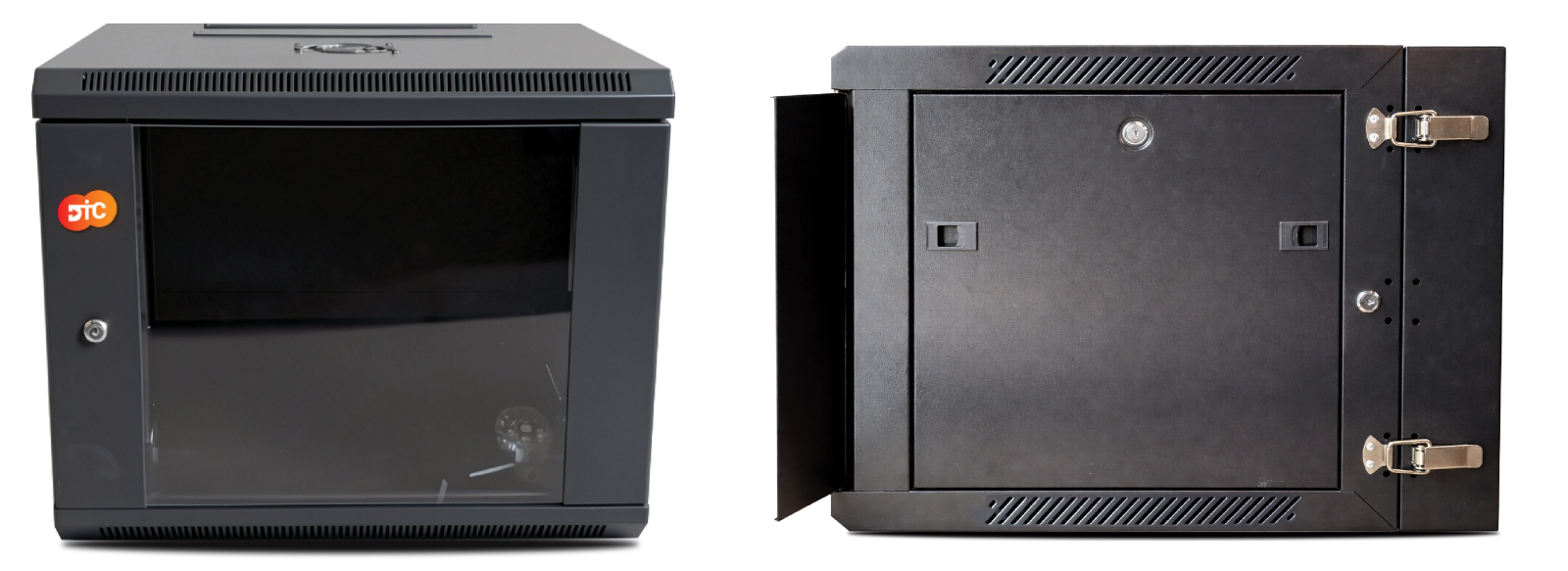 DTC WALLMOUNT 8U DEPTH 600MM DOUBLE DOOR