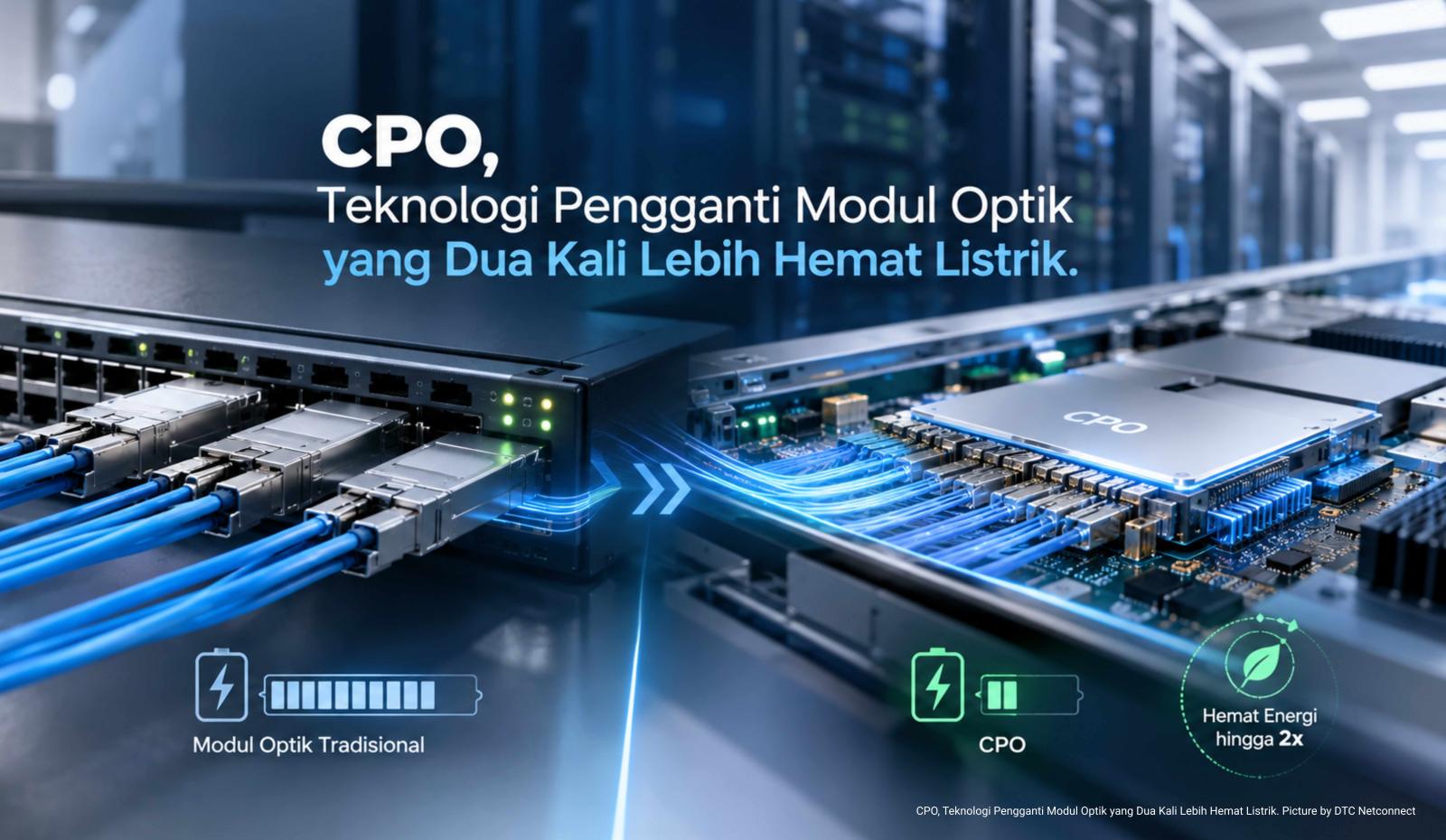 CPO, Teknologi Pengganti Modul Optik yang Dua Kali Lebih Hemat Listrik