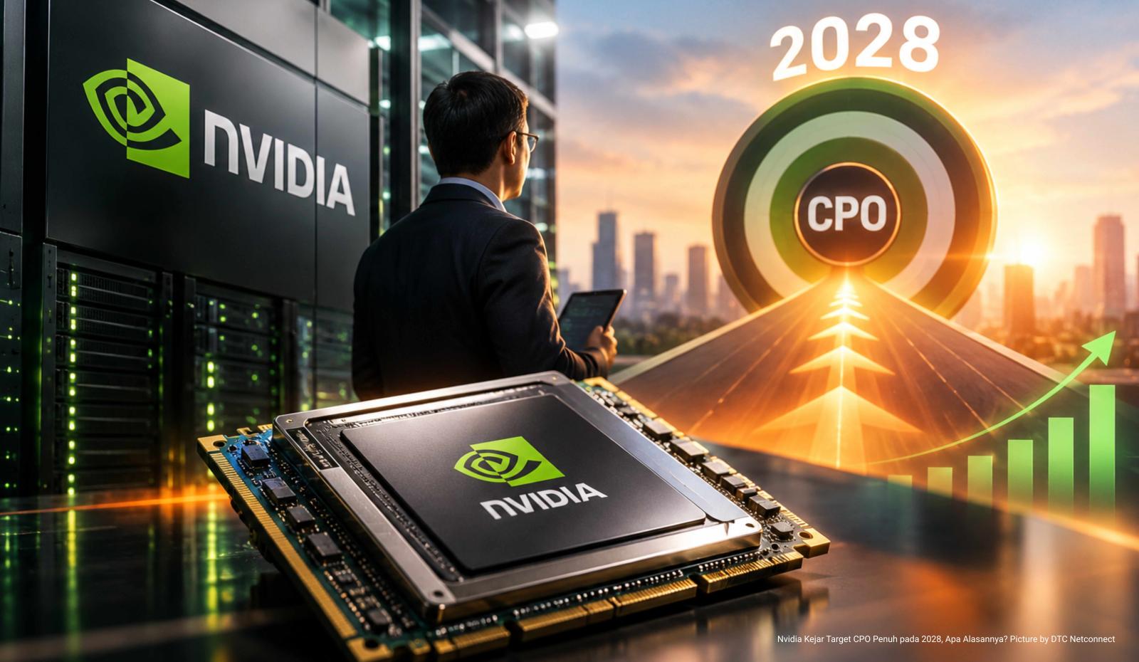 Nvidia Kejar Target CPO Penuh pada 2028, Apa Alasannya?